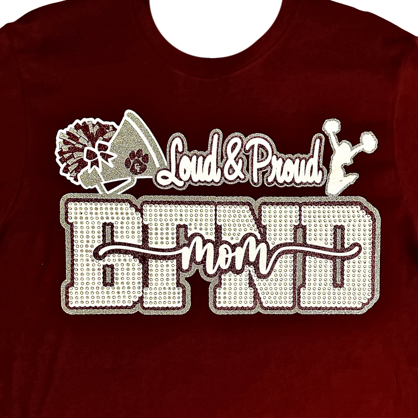 Bling Cheer Mom Loud & Proud