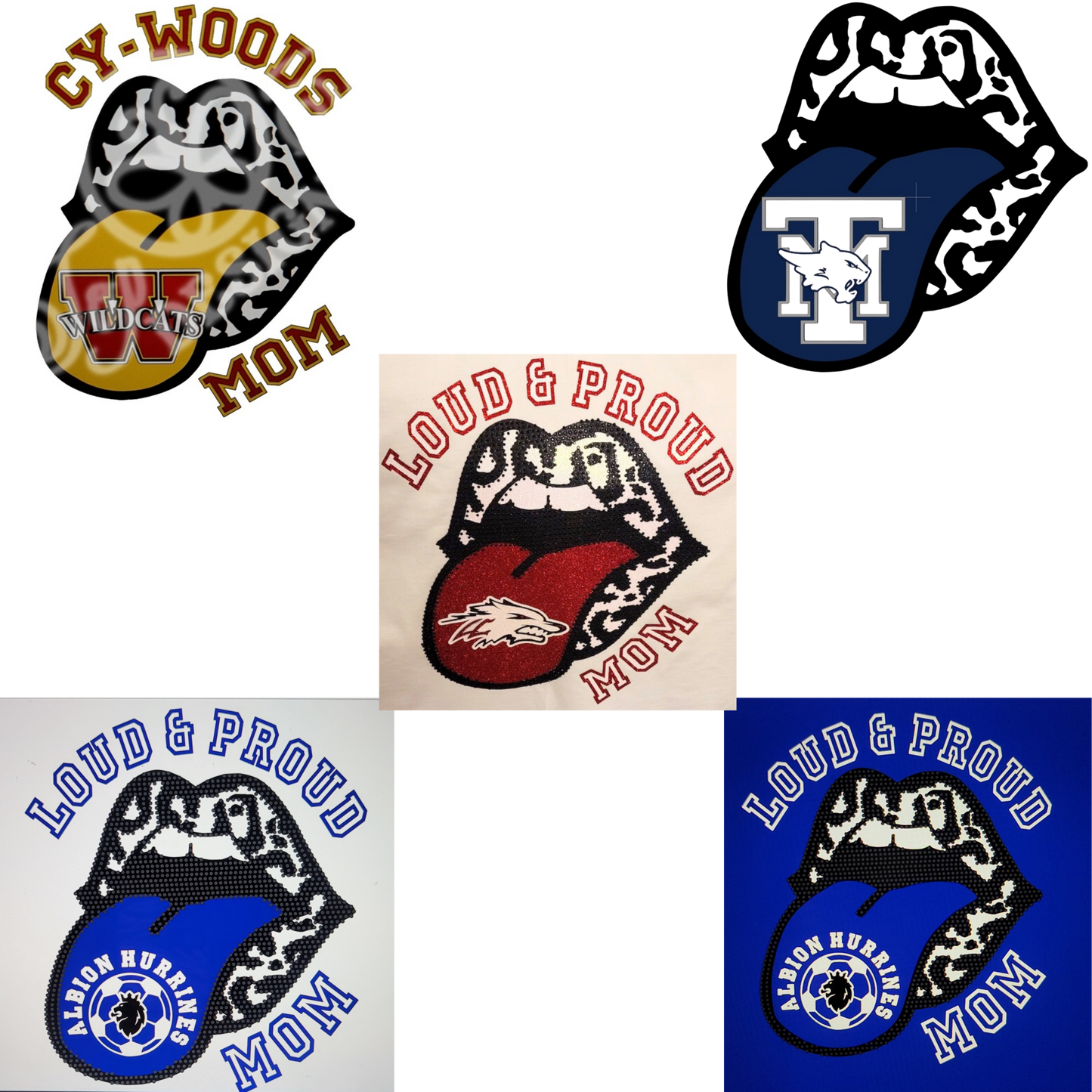 Bling Tongue School Spirit - Bears