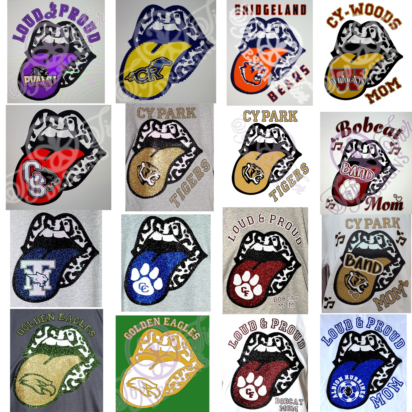 Bling Tongue School Spirit - Bears