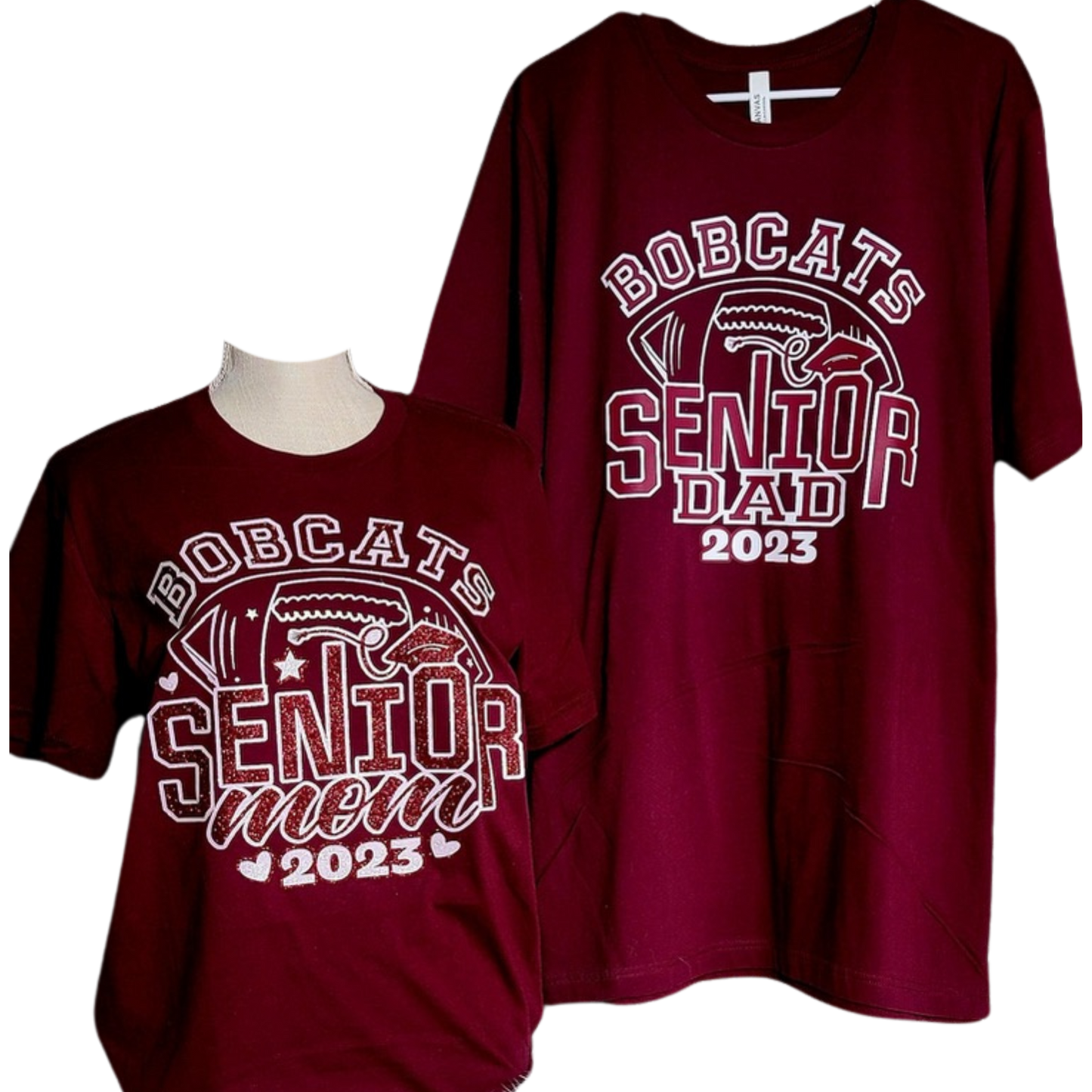 Bobcats Senior Football Family Role with Grad Year
