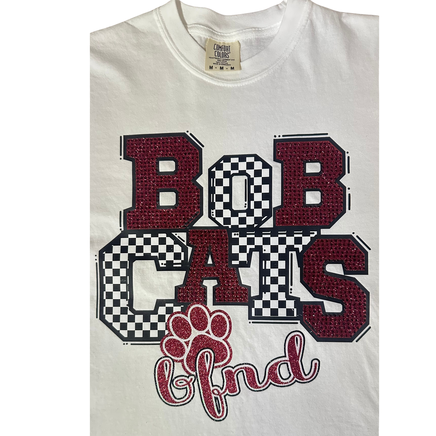 Bling Bobcat Plaid