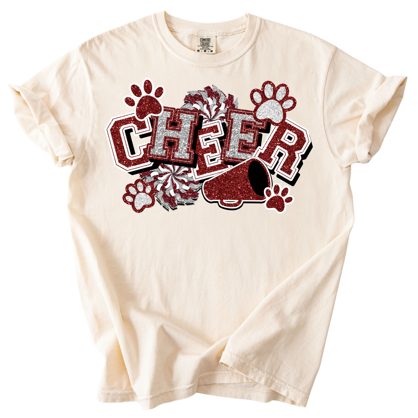 Cheer Maroon & Silver