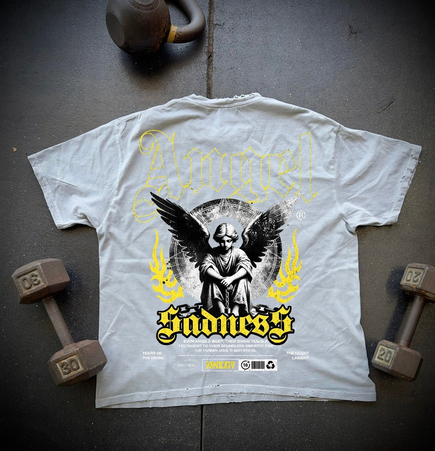 Angel Sadness Yellow
