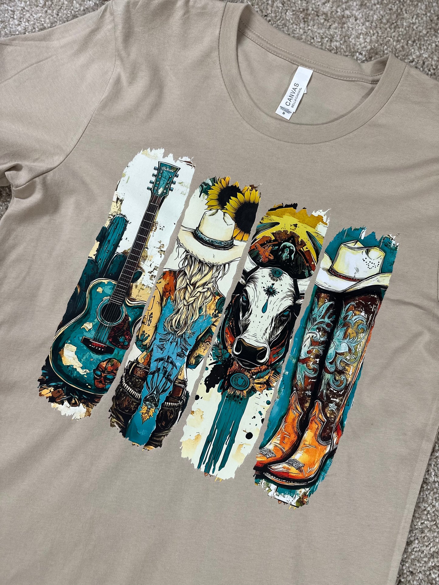 Turquoise Cowgirl Design