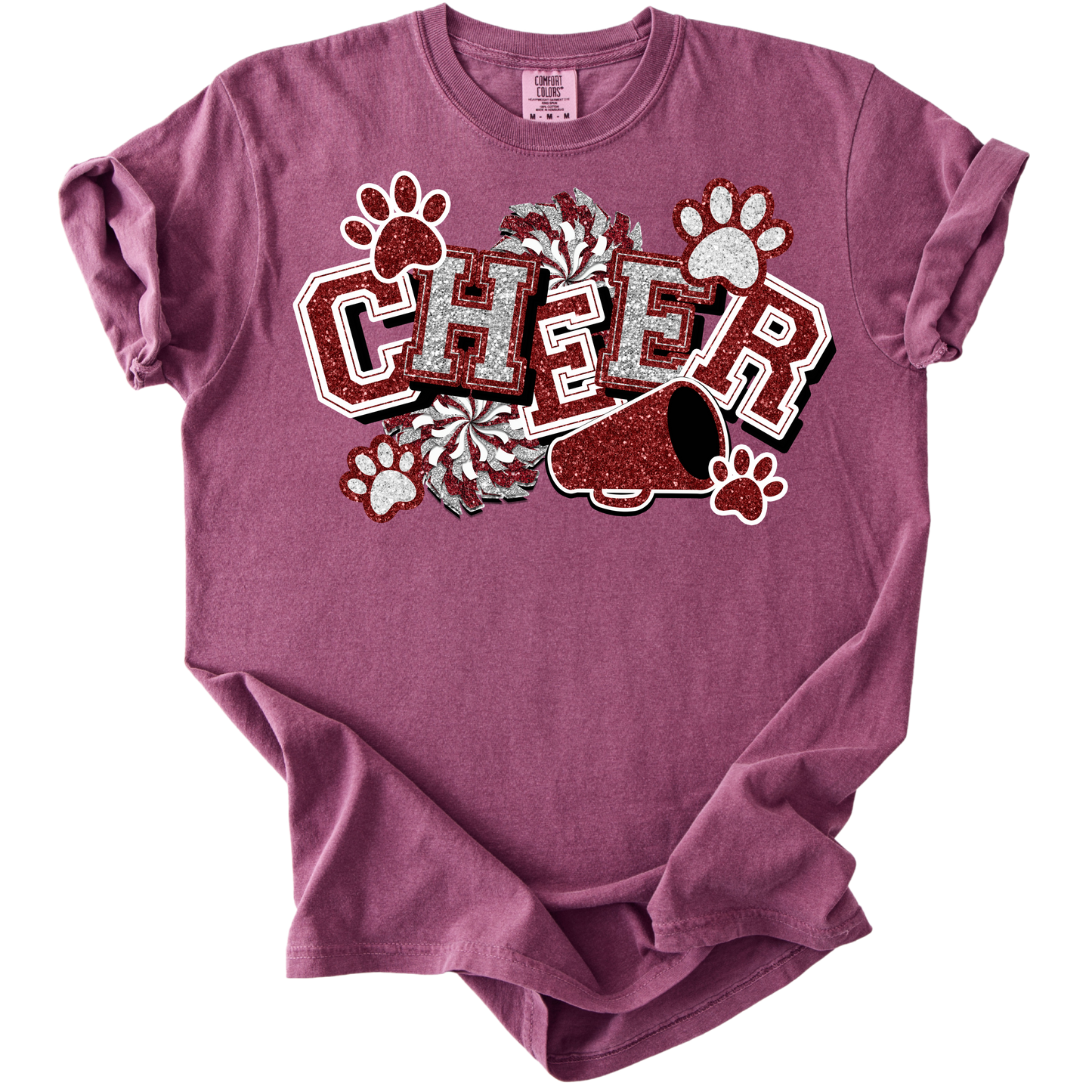 Cheer Maroon & Silver
