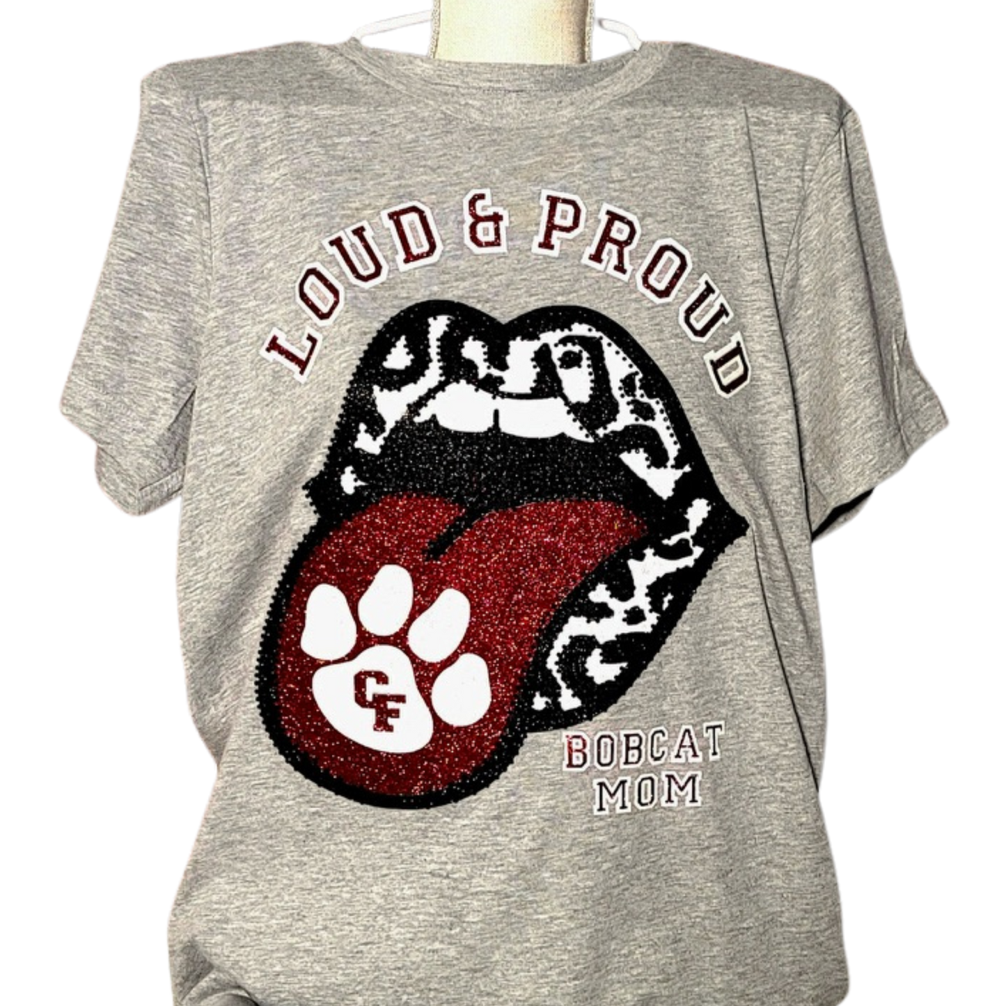 Bling Tongue School Spirit - Bobcat