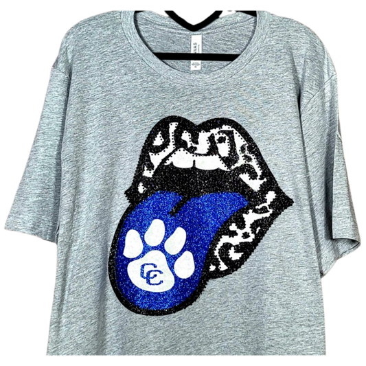 Bling Tongue School Spirit - Cougars