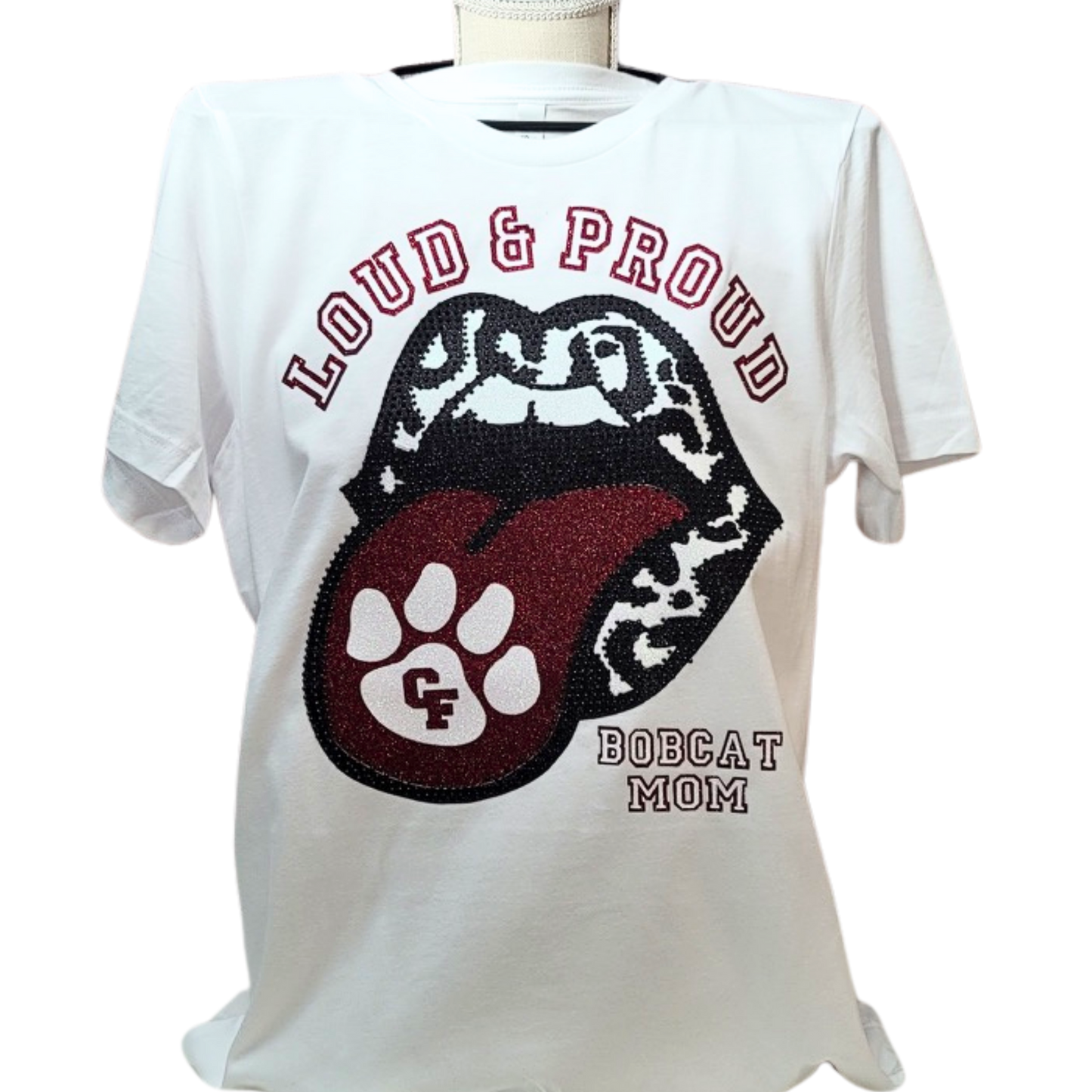 Bling Tongue School Spirit - Bobcat