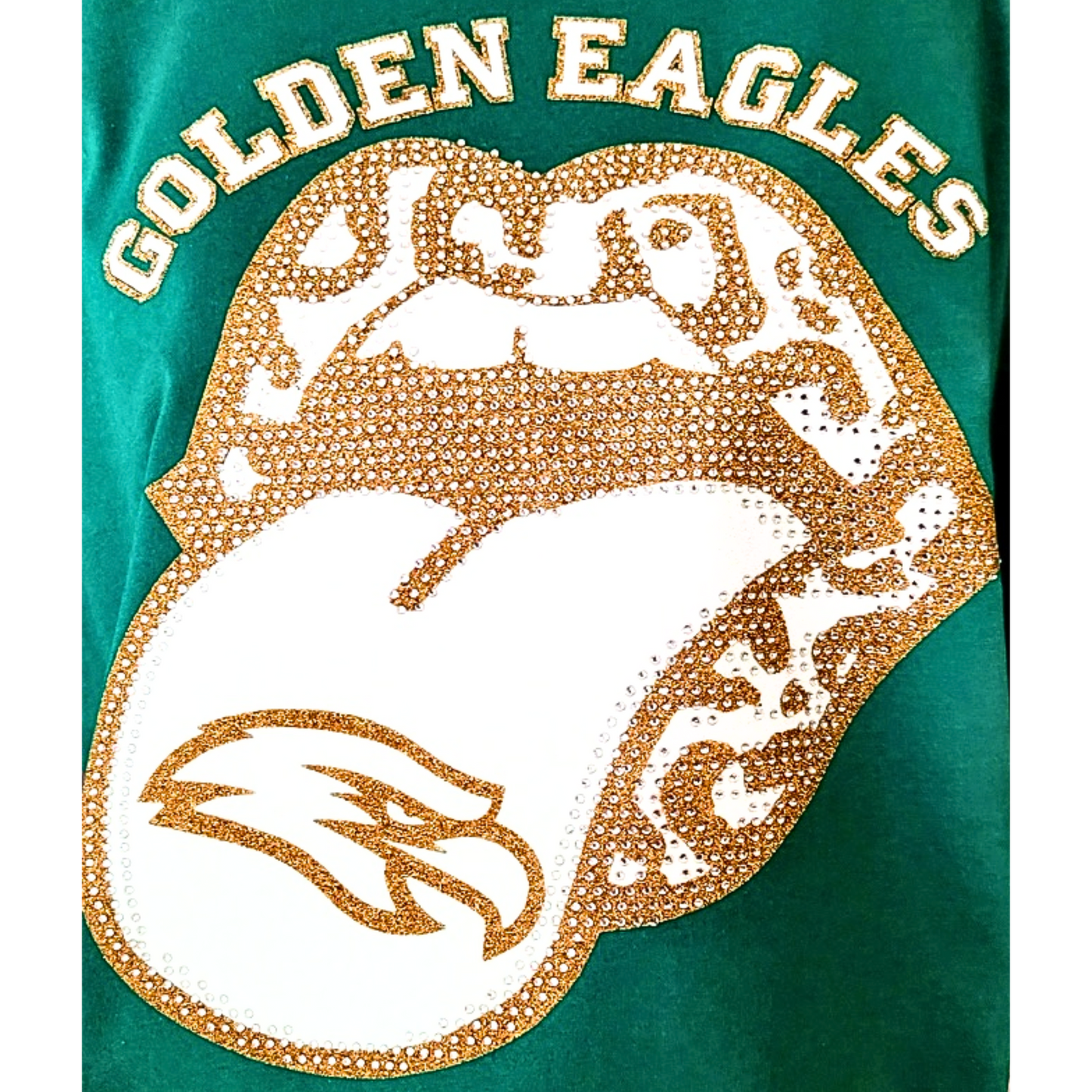 Bling Tongue School Spirit - Eagles