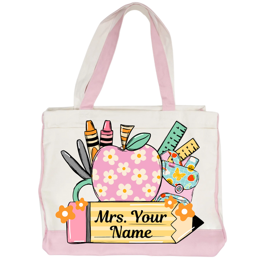 Teacher Supplies with Name